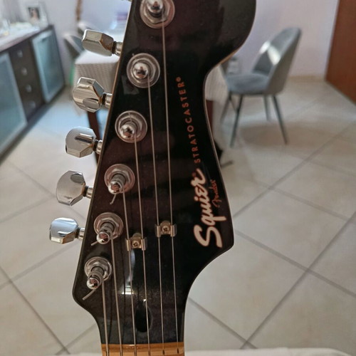 Squier Contemporary Stratocaster HH guitar with soft case