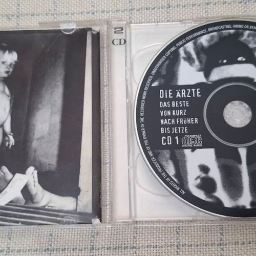 Die Ärzte Das Beste Von Kurz Nach Früher Bis Jetze 2CD used, rock