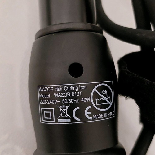 Wazor conical hair curler slightly used