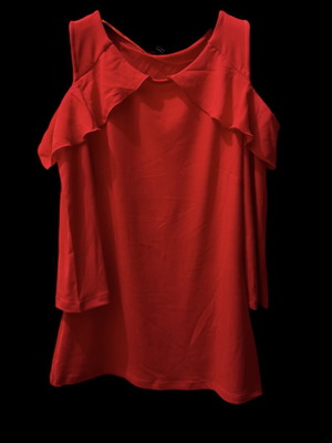 Blouse new, red and pink, size M