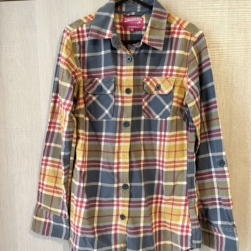 Checked women's shirt size M like new, multicolor