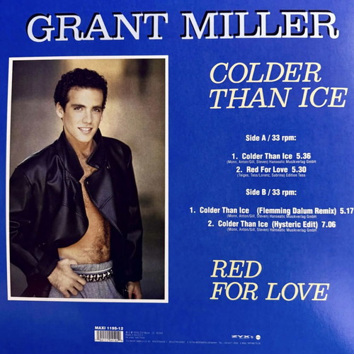 Grant Miller Colder Than Ice coloured vinyl