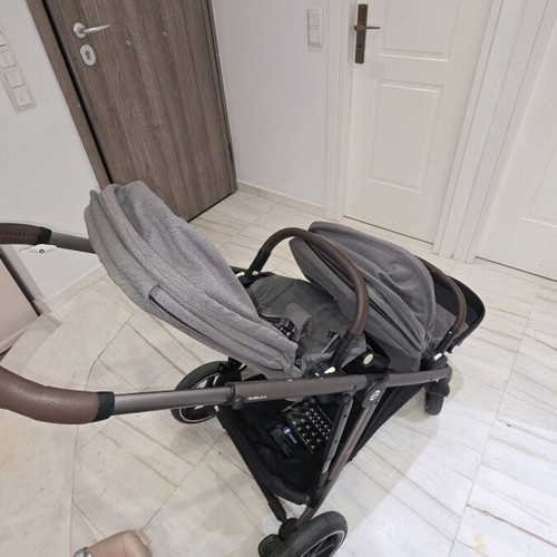 uppababy double stroller adapter Vista/Cruz Car Seat Adapters for Maxi-Cosi, Nuna, Cybex Color:Chief Gloss Candy Red Battery:Rechargeable keeping newborns close and Lululemon Athletica Everywhere Belt