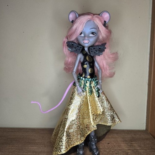 Monster High Mouscedes Tail Replacement 3D Printed Handpainted