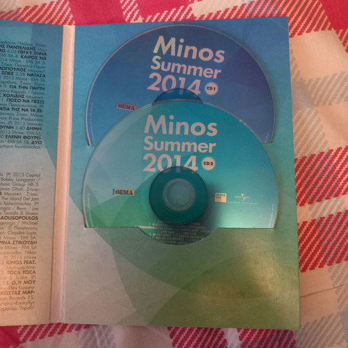 Minos Summer 2014 2 CD like new, pop hits