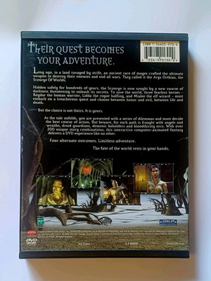 Scourge of Worlds DVD μεταχειρισμένο, A Dungeons Dragons Adventure 2003