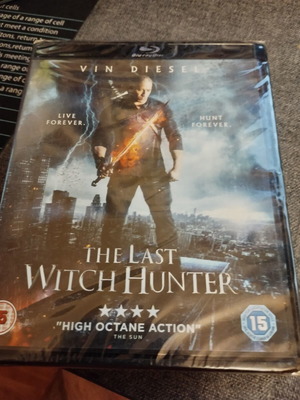 The Last Witch Hunter Blu-ray brand new, action fantasy film