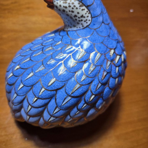Satsuma Kutani Ceramic Bird Japanese Handpainted Porcelain Decoration