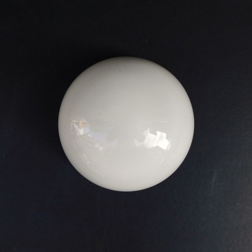 Vintage ceiling light glass used