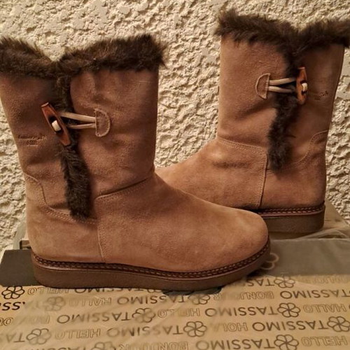 Boxer ankle boots new, size 36, beige, anatomical