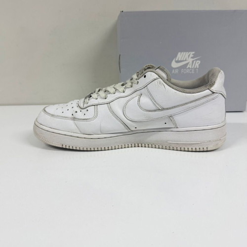Nike Air Force 1 used men's sneakers natural leather size 44.5