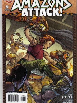 DC Comics Amazons Attack (2007) limited series used, English