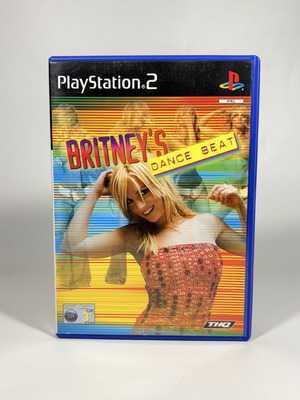 Britney's Dance Beat PlayStation 2 game used, complete with manual
