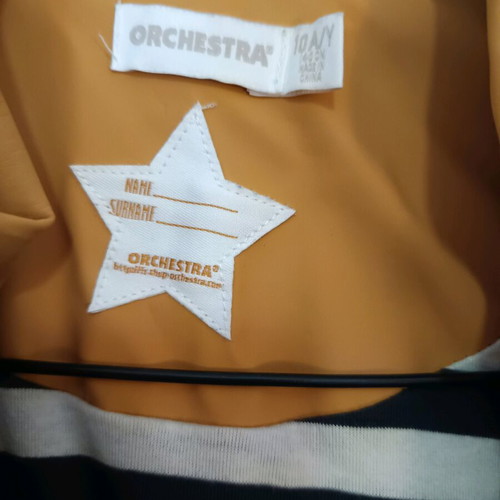 Orchestra windproof and waterproof kids jacket with hood new