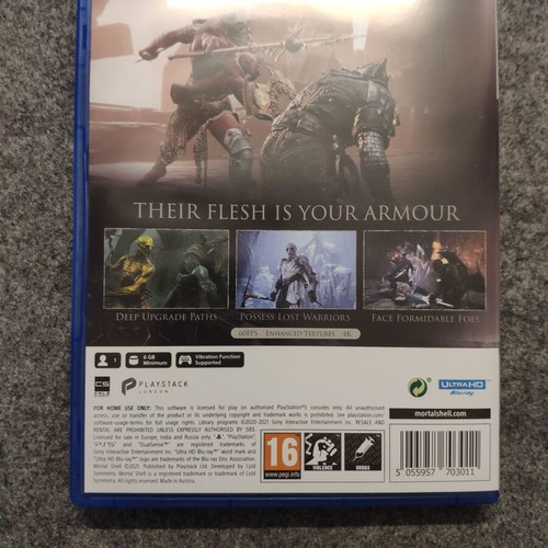 Mortal Shell Enhanced Edition PS5 like new