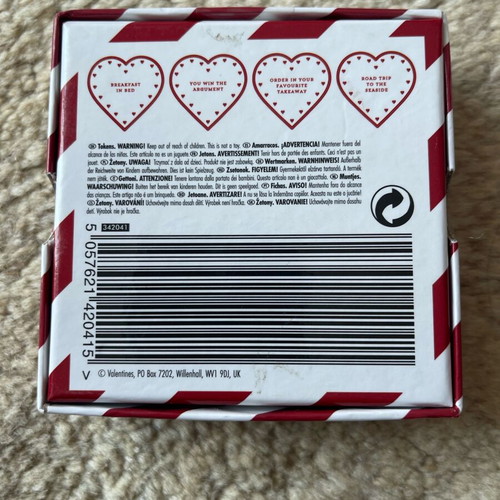 Love Tokens thematic card box like new for couples