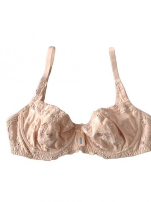 Beige bra with underwire without padding 70C new