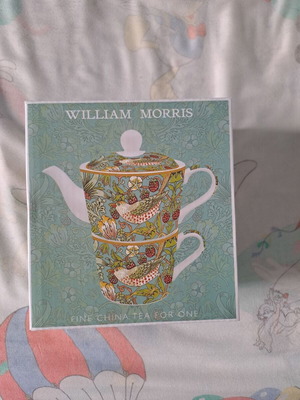 William Morris fine china tea for one new