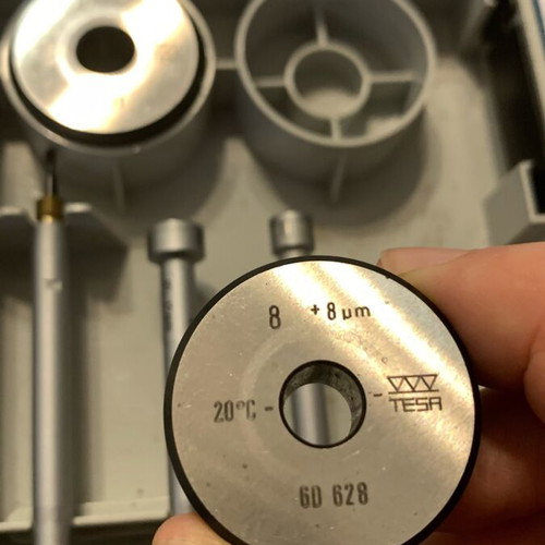 TESA three-point internal micrometer used, Swiss instrument