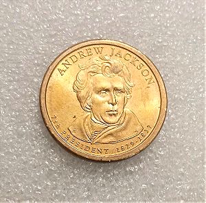 1 δολάριο ΗΠΑ του 2008 Andrew Jackson