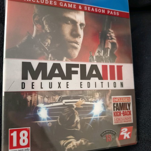Mafia III Deluxe Edition PS4 like new