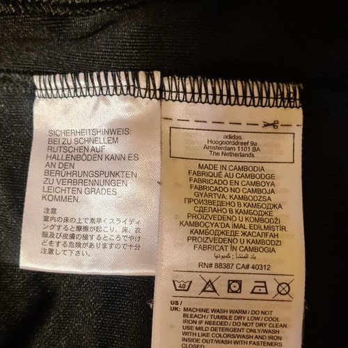 Adidas jacket medium black and white like new with side pockets