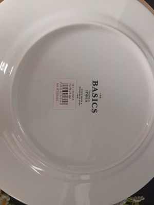 IONIA The Basic "Sky" set of 6 shallow plates 27 cm