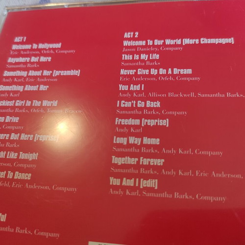 Pretty Woman The Musical CD used, original Broadway cast recording