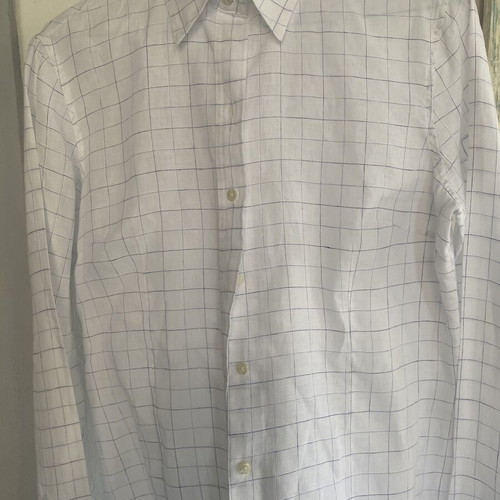Massimo Dutti linen shirt like new, size 42, white