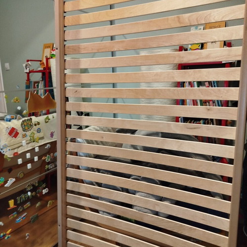 La Redoute Oak Single Bed with Storage, New