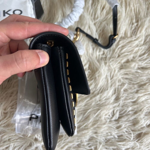 Pinko shoulder bag new black