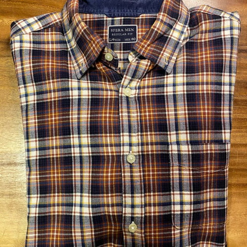 Sfera Men Checked Shirt Regular Fit Large like new