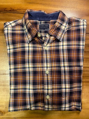 Sfera Men Ανδρικό Καρό Πουκάμισο Regular Fit Large σαν καινούργιο