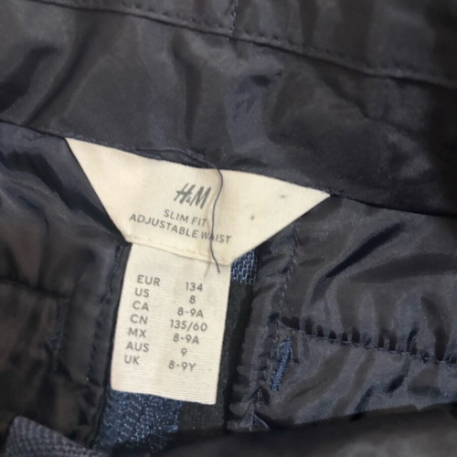 H&M Boys' Pants Blue Like New Size 134 cm