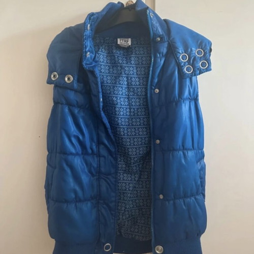 Blue Zara TRF Collection vest like new, teen style