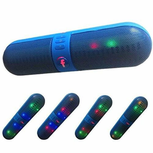 Wireless Speaker with LED Lights BT808L New