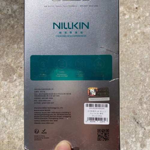 Nillkin CP+Pro Full Face Tempered Glass Screen Protector for iPhone 17e/16e/13/13 Pro/14 new
