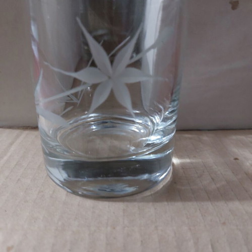 Kronos water and whiskey glass set new, 6+6 pieces