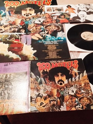 2LP Frank Zappa 200 Motels Original 1st Press USA 1971 Used