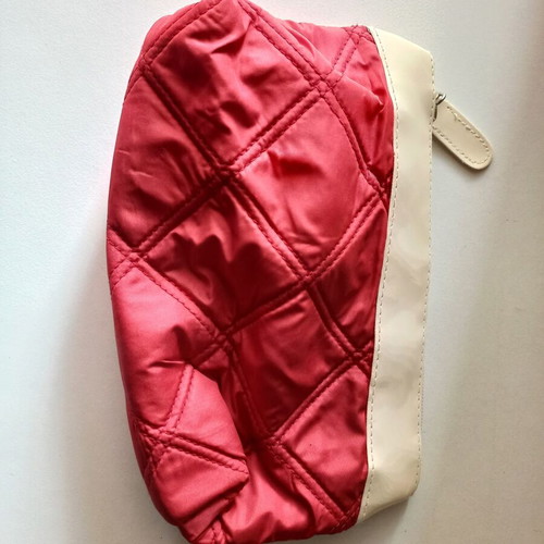 Small red makeup bag new