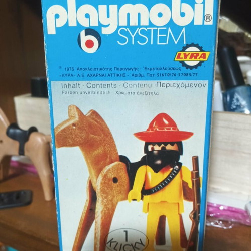 Playmobil LYRA collectible toys 1976, set of 2