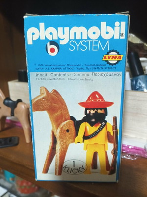 Playmobil LYRA collectible toys 1976, set of 2
