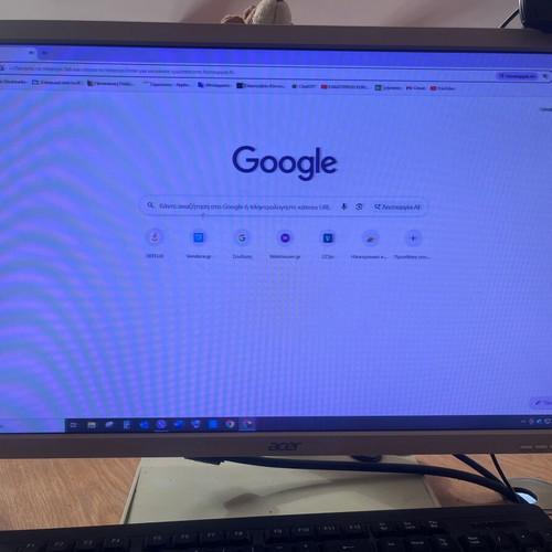 Lenovo desktop computer set with Acer 20'' monitor and accessories