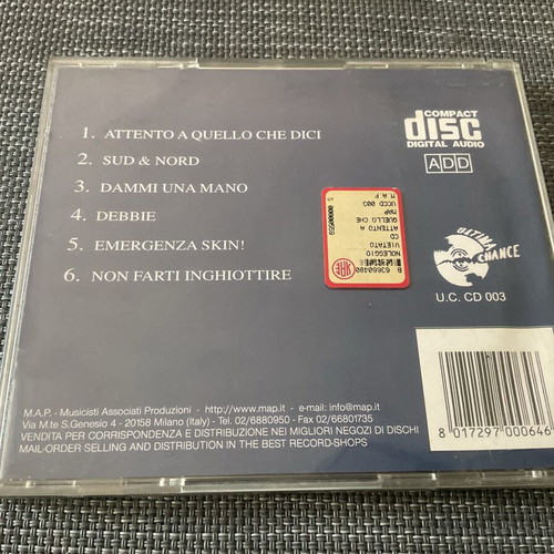 DEM Audio CD used, Attento a Quell Che Dici 1997