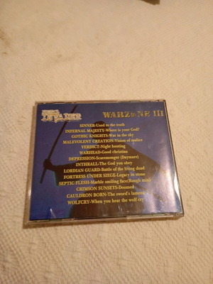 Warzone 3 CD used, metal invader