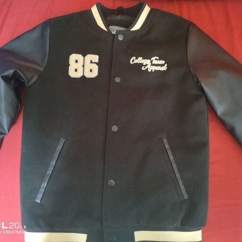 Lc Waikiki kids college jacket like new, black and yellow, size 140 cm