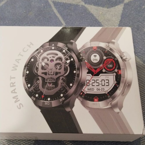 Smart watch with 1.85-inch AMOLED HD sapphire screen, NFC, GPS