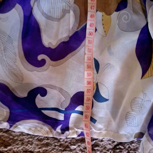 Designers Remix Silk Blouse Like New Multicolor