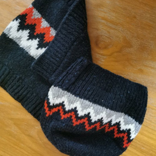 Mayoral scarf and hat set like new, blue