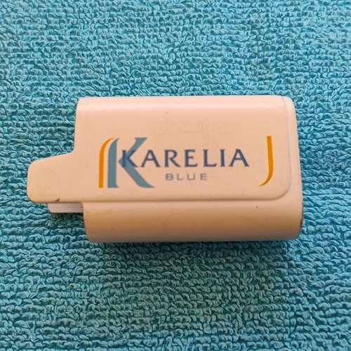 Karelia promotional case for flat lighter used